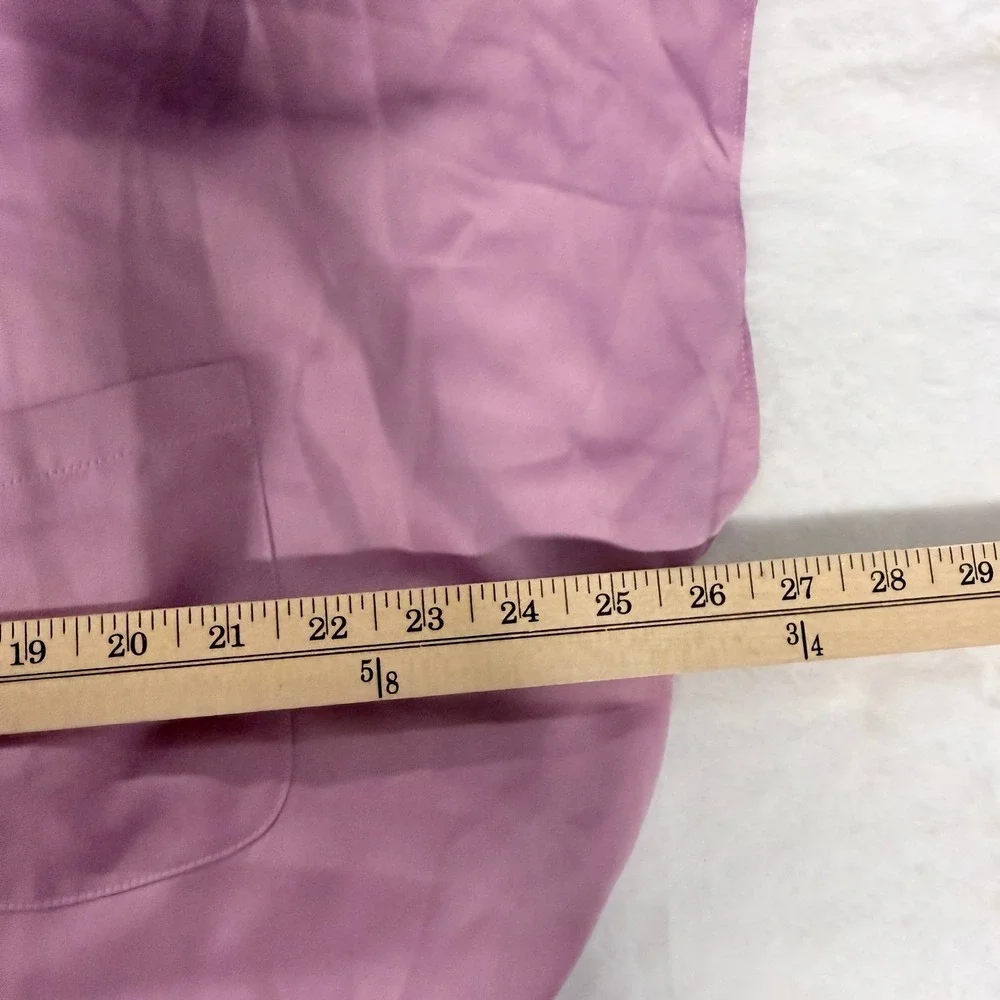 State of Day Intimates Mauve Pink Pajama Set XXL Short Sleeve Top Wide Leg Pants